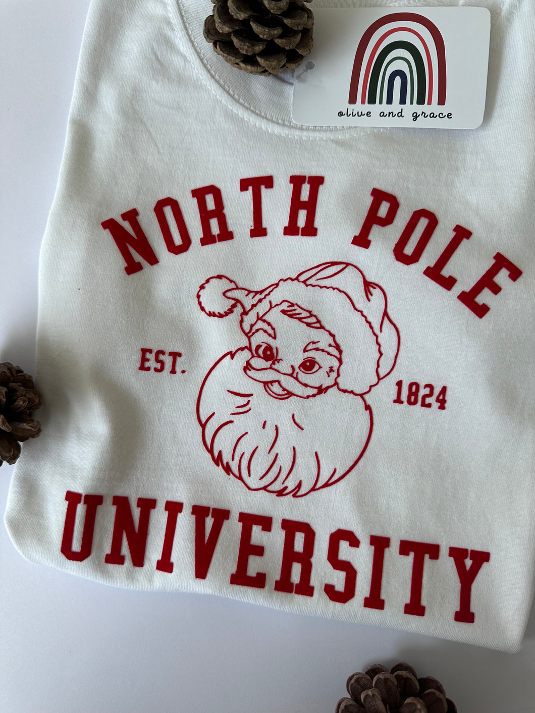 North Pole University T-shirt