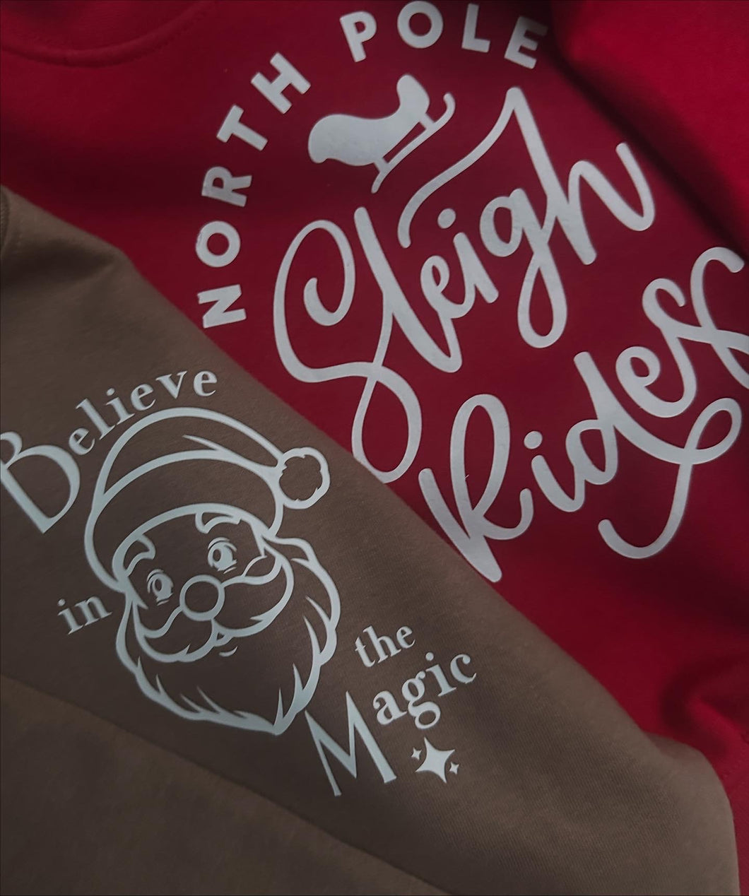 North Pole sleigh rides sweatshirt