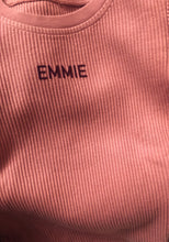 Load image into Gallery viewer, Personalised ribbed loungewear set.
