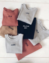 Load image into Gallery viewer, Personalised ribbed loungewear set.
