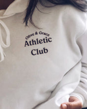 Load image into Gallery viewer, Adults Olive and Grace athletic club hoodie
