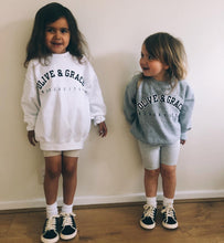 Load image into Gallery viewer, Kids Olive and Grace sweatshirt
