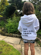 Load image into Gallery viewer, Kind and cool summer club hoodie
