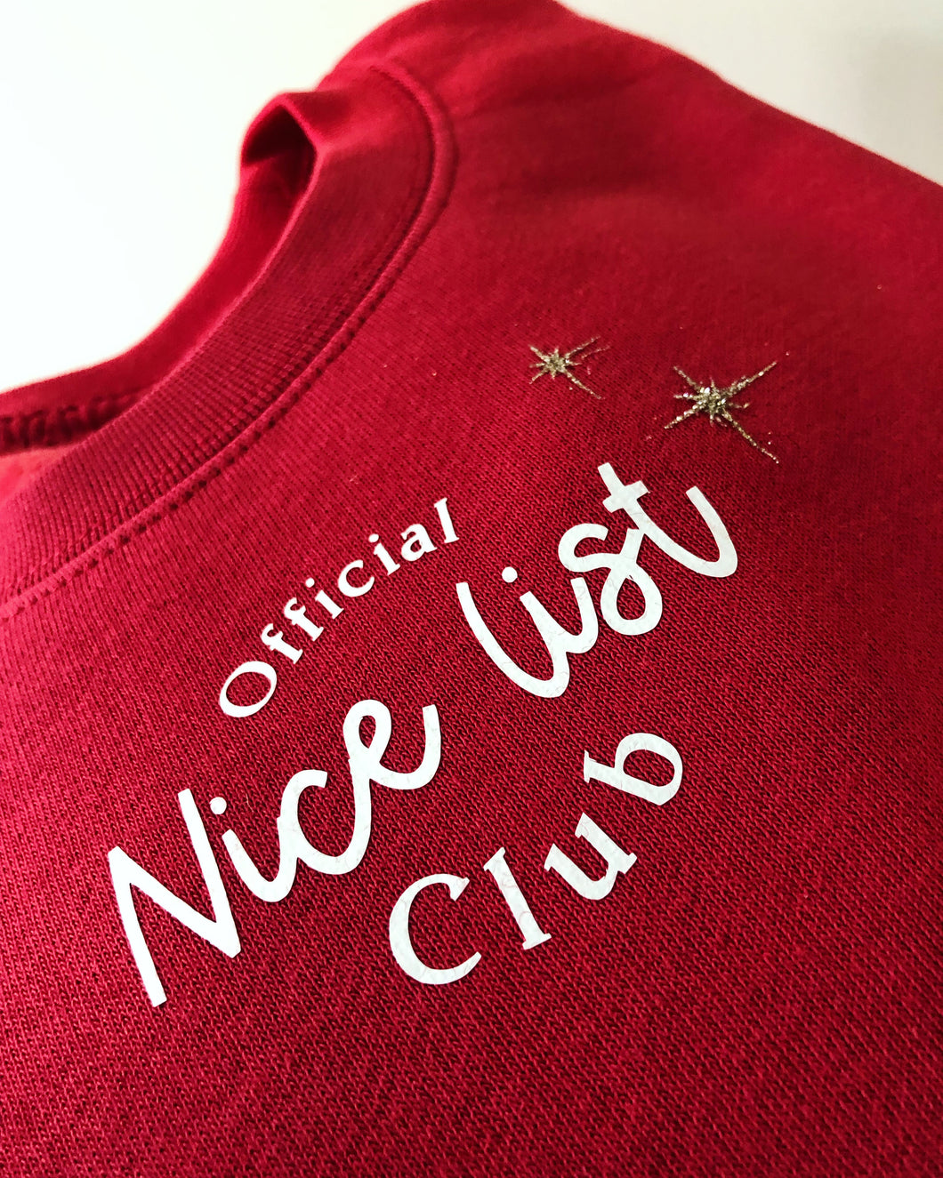 Nice List Club sweatshirt