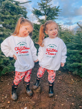 Load image into Gallery viewer, Christmas tree farm sweatshirt
