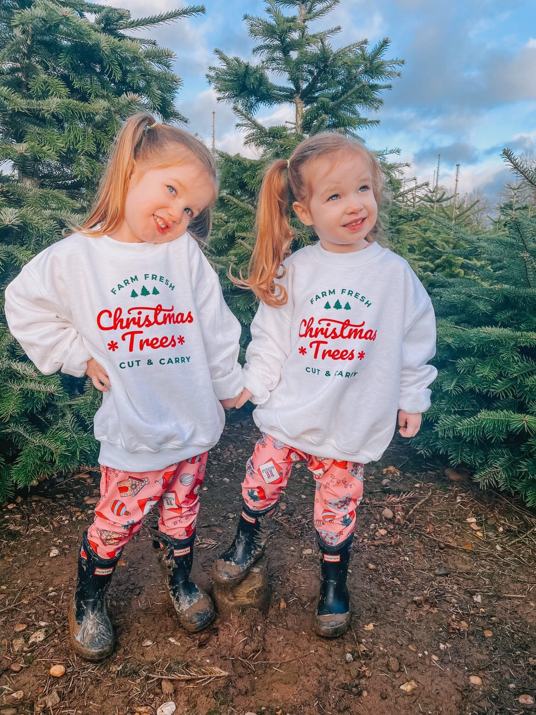 Christmas tree farm sweatshirt