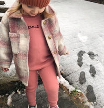 Load image into Gallery viewer, Personalised ribbed loungewear set.
