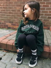 Load image into Gallery viewer, Kids Olive and Grace sweatshirt
